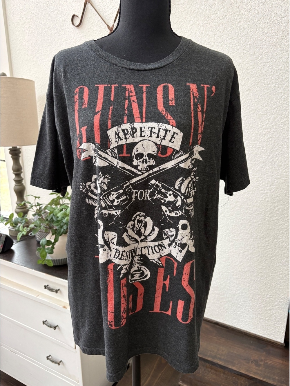 Guns N Roses Appetite for Destruction Black T Shirt
